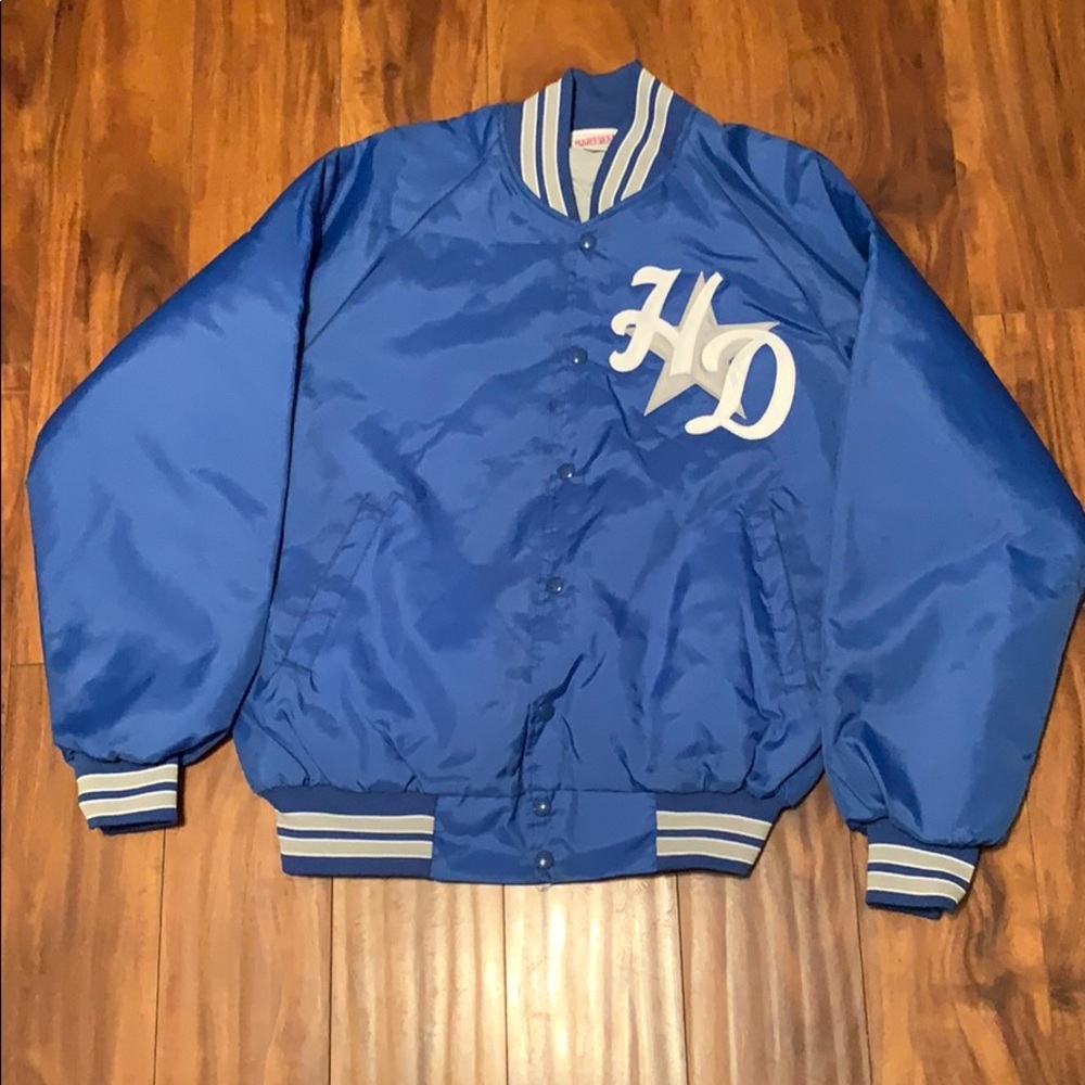Vintage HartWell Sports bomber Jacket size Large